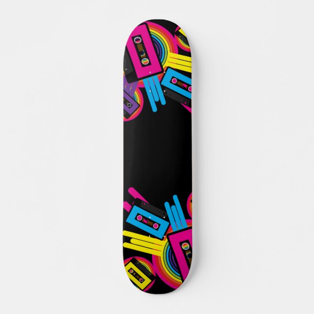 Retro Party Design Skateboard (Front)