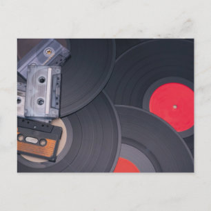 Retro Party Postcard