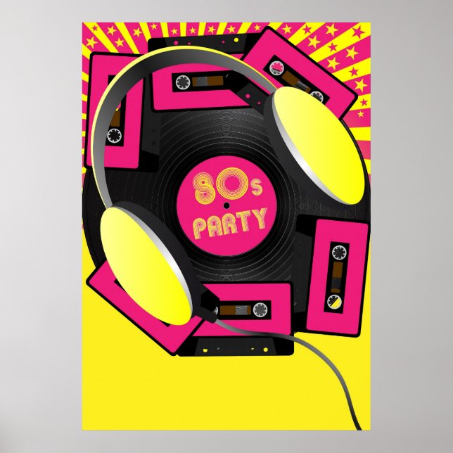 Retro Party Poster (Front)