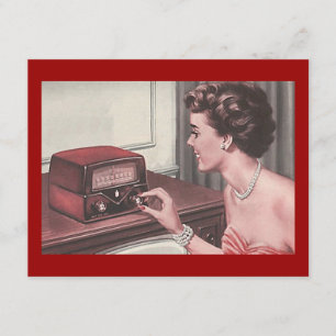 Retro Party Turning Back Time & Music Invitation