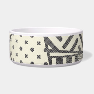 Retro Patchwork: Abstract Geometric Design