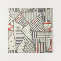 Retro Patchwork: Abstract Geometric Design