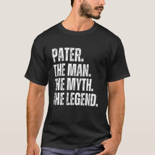 Retro Pater the Man the Myth the Legend Pops Prese T-Shirt