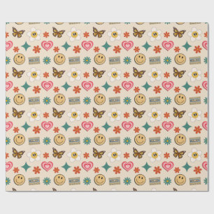 Retro Pattern 01 Wrapping Paper