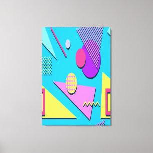 Retro Pattern 2024 Canvas Print