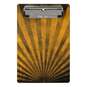 Retro pattern background mini clipboard
