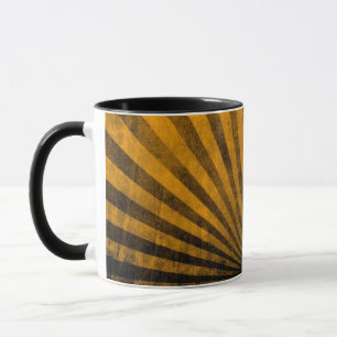 Retro pattern background mug