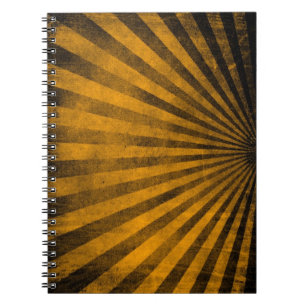 Retro pattern background notebook