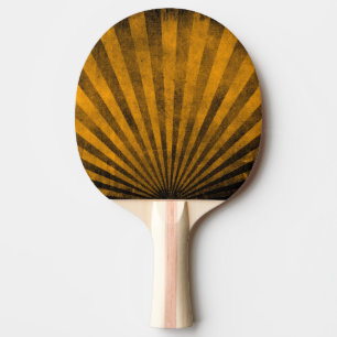 Retro pattern background ping pong paddle