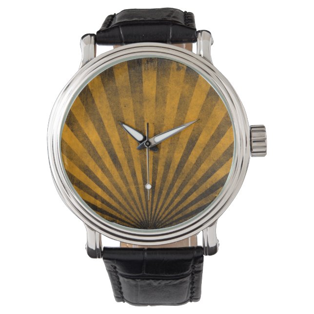 Retro pattern background watch (Front)