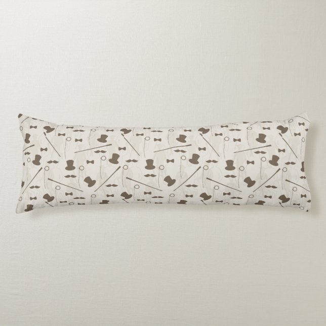 Retro pattern for man 2 body cushion (Front)