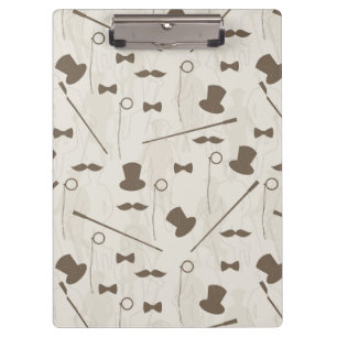 Retro pattern for man 2 clipboard