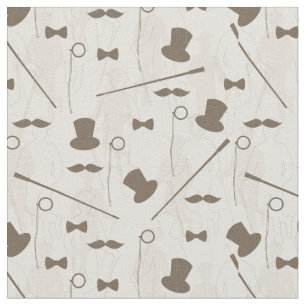 Retro pattern for man 2 fabric