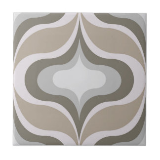 Retro Pattern Grey Tile