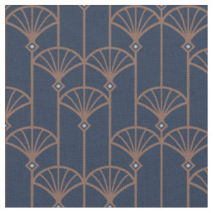 Retro pattern in Art deco style. Fabric