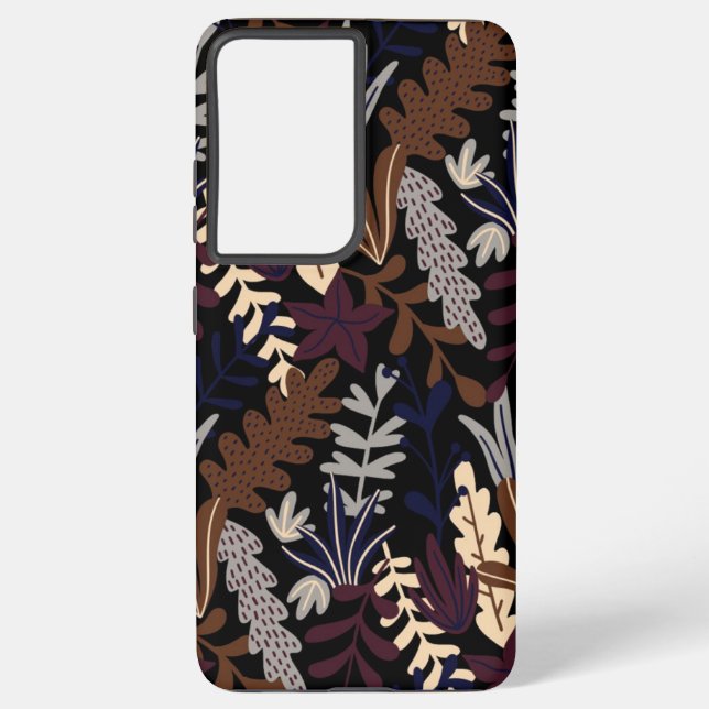 Retro Pattern Modern Samsung Galaxy S21+ Case (Back)