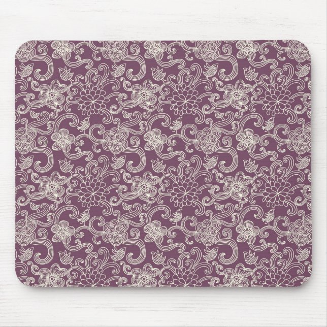 Retro pattern mouse mat (Front)