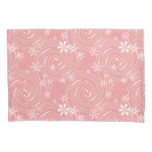 Retro pattern pillowcase