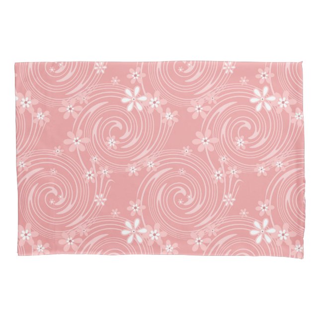 Retro pattern pillowcase (Front)