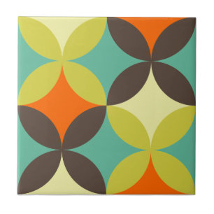 Retro pattern tile