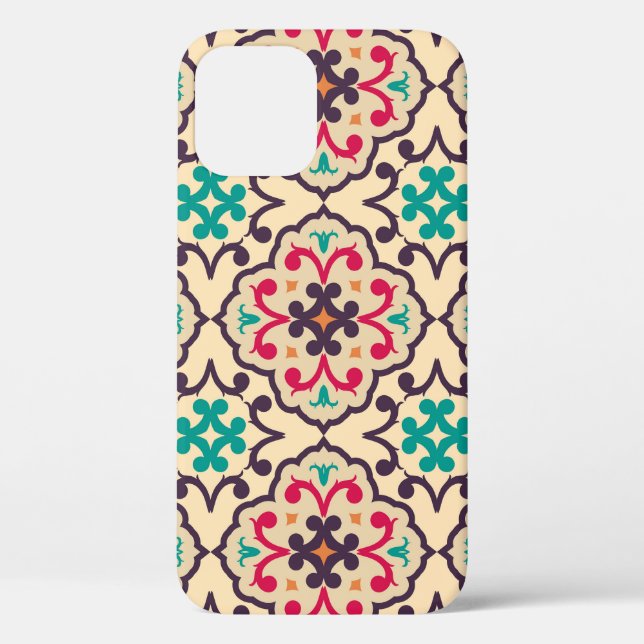Retro pattern: wallpaper, textile design Case-Mate iPhone case (Back)