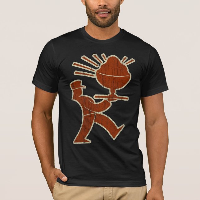 Retro PC Logo (vintage outlined) T-Shirt (Front)