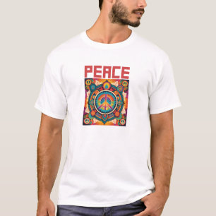 Retro Peace Graphic Shirt