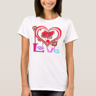 Retro Peace & Love T-Shirt