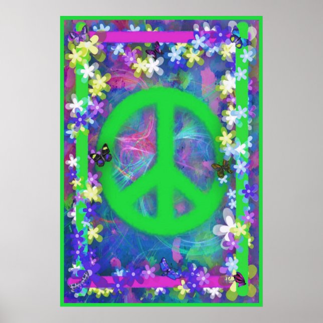 Retro Peace Poster III (Front)