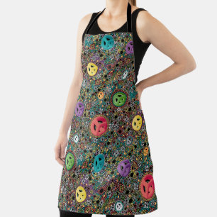Retro Peace Sign Apron