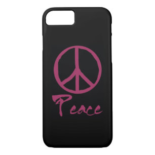 Retro Peace Sign iPhone 8/7 Case