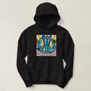 Retro Peace Sign Hoodie