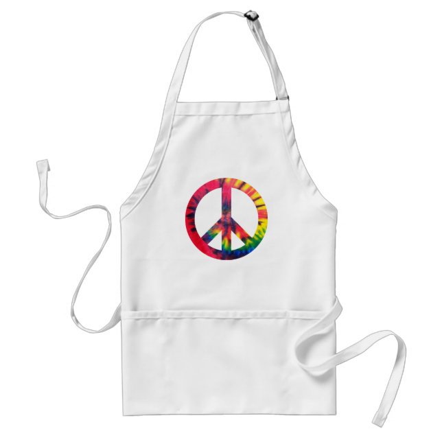 Retro Peace Standard Apron (Front)