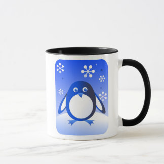 Retro Penguin Mug