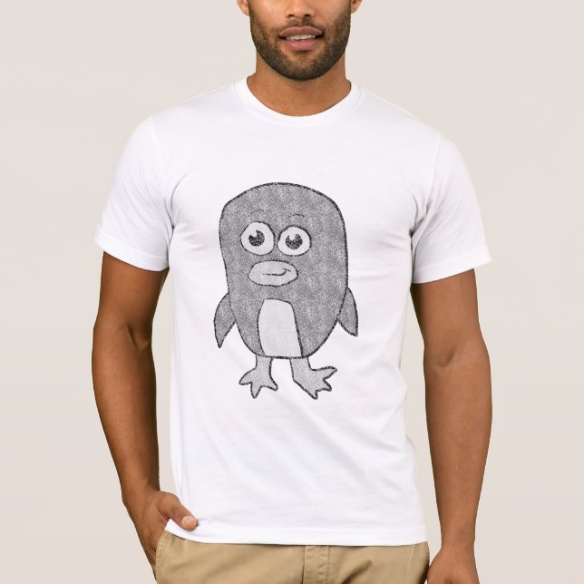 Retro Penguin T-Shirt (Front)
