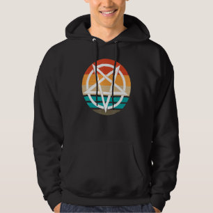 Retro Pentagram Devil 666 Hoodie