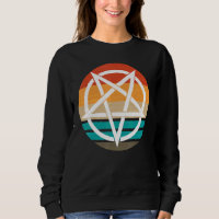 Retro Pentagram Devil 666   