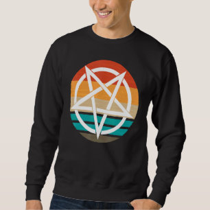 Retro Pentagram Devil 666 Sweatshirt