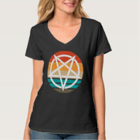 Retro Pentagram Devil 666   