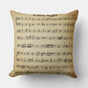 Retro Peppermint Swirl Christmas Throw Pillow