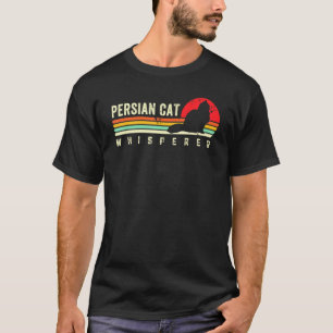 Retro Persian Cat Vintage Cat Mum Cute Pet Owner T-Shirt