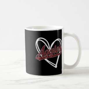 Retro Personalised Aggies-heart Men Women Kid _1 Coffee Mug