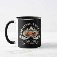 Retro Personalised Ski Adventure