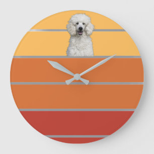 Retro Pet Large Clock