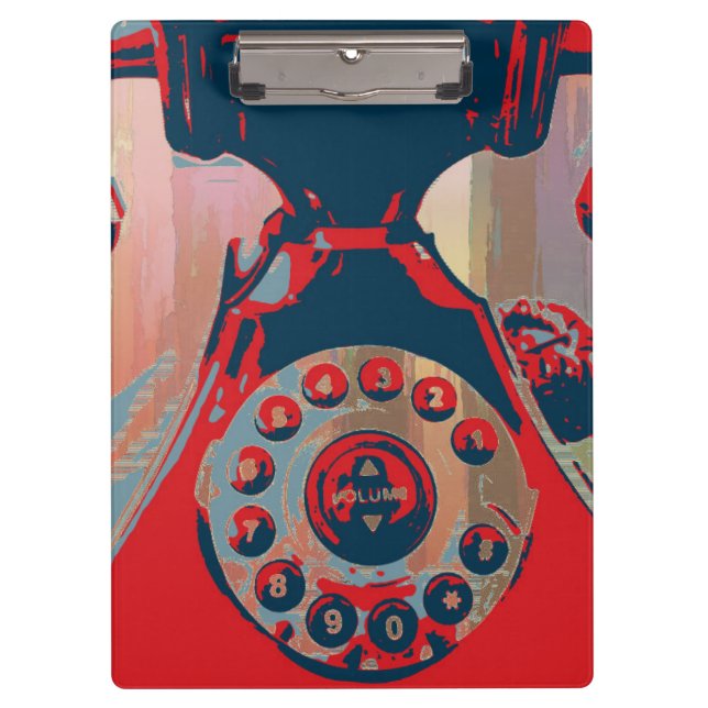 Retro Phone Clipboard (Front)