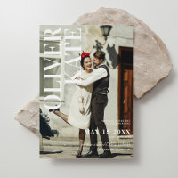 Retro Photo Magazine Wedding