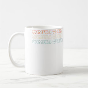 Retro Photographer Camera - Vintage Photography Coffee Mug