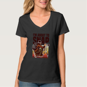 Retro Photography Camera I Am About To Snap Men Wo T-Shirt