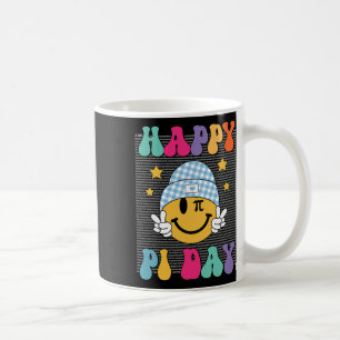 Retro Pi Day 10000 Digits Pi Sign Math Teacher Men Coffee Mug