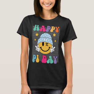 Retro Pi Day 10000 Digits Pi Sign Math Teacher Men T-Shirt